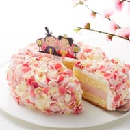 モロゾフ「ひなまつりスイーツ」春てまり・いちごのケーキ（マスカルポーネ）・デンマーククリームチーズケーキなど