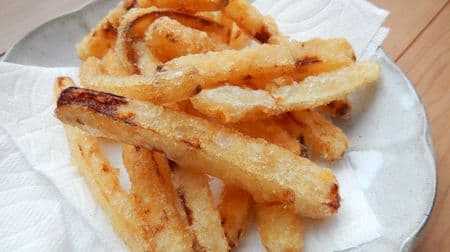 A simple recipe for crispy "fried radish"! Be careful not to eat too much as it will not stop