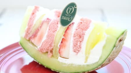 [Tasting] Luxury cake for fruit lovers! Shinjuku Takano "Melon & Strawberry Falcy" For Spring Celebration
