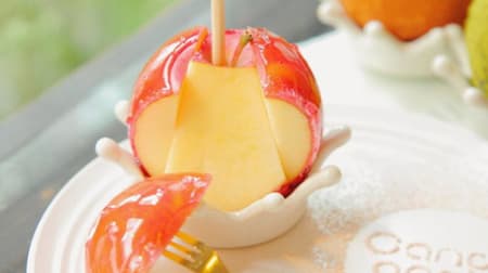 You can buy "white chocolate candy apple" that appeared in the drama "Koi Tsuzu" online! Harmony of crispy apples and crispy candy
