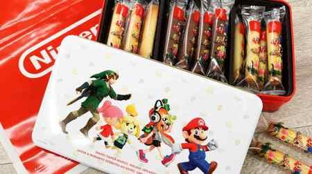[Tasting] Nintendo TOKYO limited "roll cookie Nintendo TOKYO" is a perfect souvenir--Mario, squid girl, and links are also available