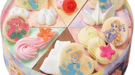 "'Disney Princess' Palette 6" for Thirty One-Cute ice cream cake!