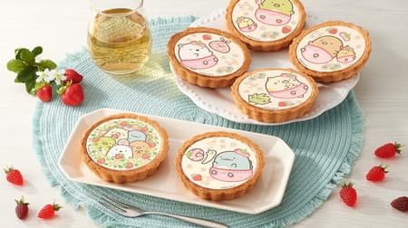 Spring-like strawberry mousse! "Sumikko Gurashi Tart Strawberry" 3rd popular series is now available