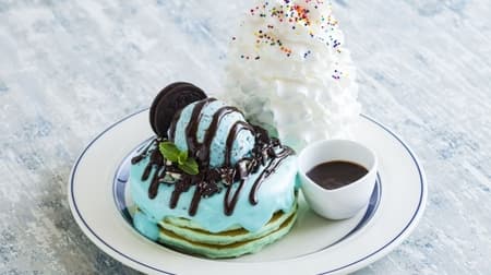 Eggs'n Things' "Harajuku Chocolate Mint Pancake" is now available at all stores! There is also a spicy chicken menu limited to early summer