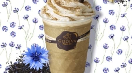 "Chocolate White Chocolate Earl Gray" for Godiva! Sweet and fragrant chocolate drink