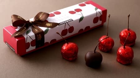 Vitamer's "Cherry Bonbon" looks like a cherry and is cute! Kirsch Melting adult chocolate