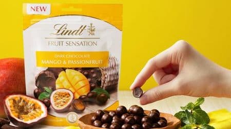 Summer chocolate "sensation fruit" in Linz A combination of rich fruit jelly and dark chocolate
