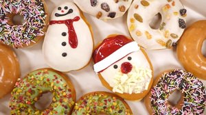 Cute "Santa Donuts" and Christmas! --KKD "Christmas Donuts" Tasting Review