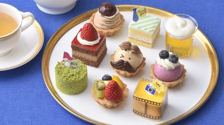 From the Ginza Cozy Corner such as Father's Day limited sweets "Father's Day Party" --- "Father's Day Cheese Souffle" with "Thank you" picks