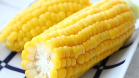Easy in the microwave! How to make moist and crispy "boiled corn"