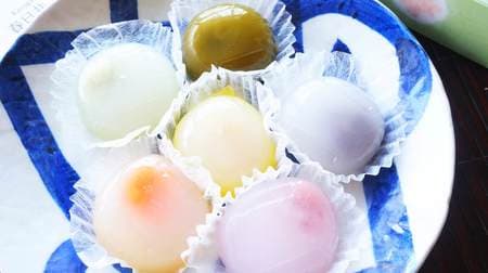夏の和菓子「水まんじゅう」が涼やか！フルーツ餡入り「水菓」は宝石をイメージした見た目