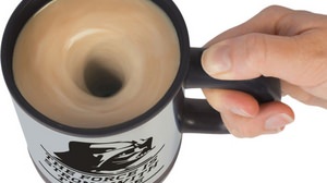 Tell all the "Jedi"-a mug that can be used to stir the contents with the "Force" is out.