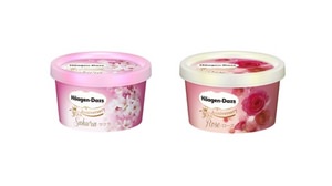 Haagen-Dazs 30th Anniversary "Sakura" and "Rose" Released--Spring Only Flavor