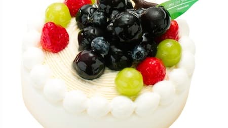 [September] Chateraise's new decoration cake summary --September is "Decoration of grapes from Yamanashi Prefecture"!