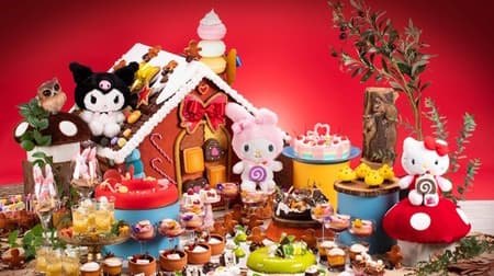 Hilton Osaka "Mysterious Sweets Forest-Hello Kitty, My Melody, Kuromi Collaboration Tea Party-"