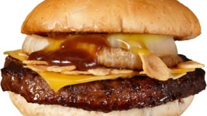 "Ultra-thick" burger is now available in Burger King! "XT garlic beef" using 100% beef patty, grilled on an open fire
