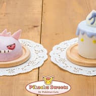 「ゲンガー」と「ヒトモシ」のムースケーキ！ -- 東京・池袋「ピカチュウスイーツ by ポケモンカフェ」に