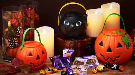 Morozoff's Halloween Summary--Pumpkin lanterns packed with candy, chocolate and cookies