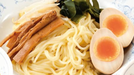 "Tsukemen" for a limited time in Manchuria of dumplings --Miso and soy sauce 2 kinds of soup and chicken stock to make it mellow!