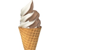 A new item has been released for the best-selling ice cream in Lawson history! "Rich chocolate & milk waffle cone"