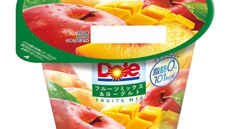 "Dole Fruit Mix & Yogurt" Sufficient to eat and perfect for breakfast