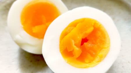 How to make a soft-boiled egg that won't fail! Boil it in water and boil it over low heat for 5 minutes.