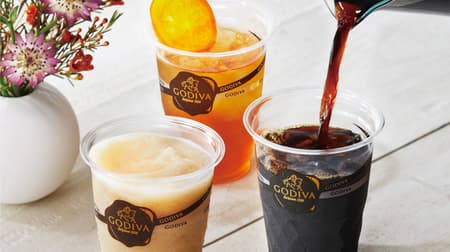 I'm curious about Godiva's "ice coffee" and "ice tea" --Coffee hunter Jose. Yoshiaki Kawashima's "Mikafeto" beans etc. are used