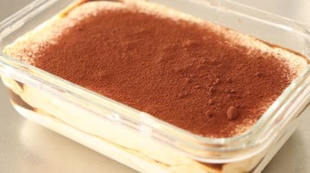 Easy tiramisu recipe that does not require fresh cream! In about 10 minutes using a commercially available "Are"