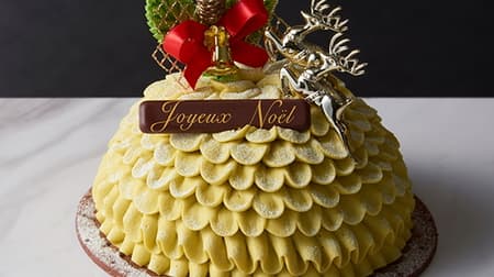 ピスタチオのクリスマスケーキ「ノエル・ピスターシュ ショコラ」！ -- ヴィタメールが予約開始