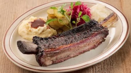 Southwestern US cuisine fair such as Sizzler "Texas-style BBQ beef short ribs with bones"!