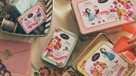 Caffarel Valentine Collection 2021 Summary! Assort popular chocolates for cans with flowers and cat designs