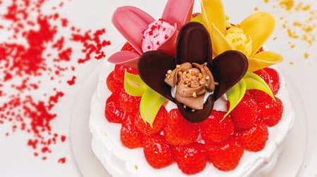 「TOKYOチューリップローズ」のクリスマスケーキ2品をチェック！ -- “天空の花園”と“バラのモンブラン”