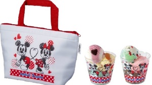 Thirty One,'Mickey & Minnie' and Valentine--Comes with an original ice pack!