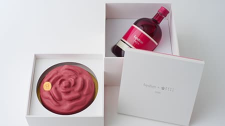 "Ispahan 2020" is a set of cake and sake for Pierre Hermé! --Collaboration with Akita brewery