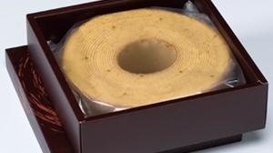 You can meet only once a year--Baumkuchen using "cold eggs" is back again this year!