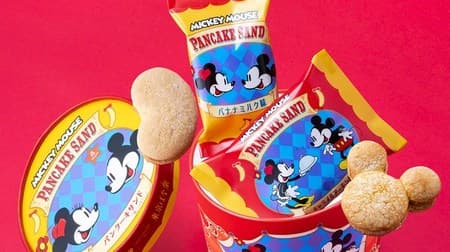 You can buy "Mickey Mouse / Pancake Sandwich" online only now! Tokyo Banana x Disney's cute sweets