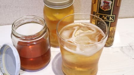 [Recipe] "Pickled whiskey" A cup of happiness It's too delicious! I made it with Earl Gray mandarin oranges!