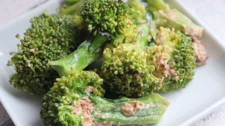Simple recipe "Broccoli with dried bonito mayonnaise" White sesame plus fragrant and flavorful