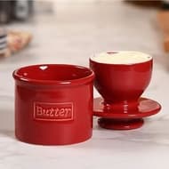 バターを常温保存できるケース「Butter Bell（バターベル）」水で風味と鮮度をキープ！柔らかく塗りやすい！