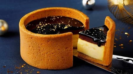 東京ミルクチーズ工場「星空のケーキ」今年も！金箔・銀箔きらめくロマンティックなケーキ