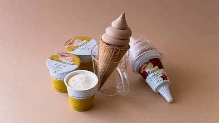7-ELEVEN x Mr. CHEESECAKE "Mr. Cheesecake Ice Cream" Expectations are high! Cacao raspberry cone ice cream