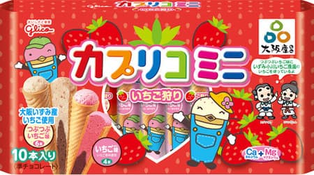 Limited quantity "Caplico Mini Large Bag [Strawberry Picking]" Uses surplus strawberries for strawberry picking that has been canceled