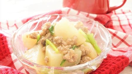 Soft and soft "Turnip pork soboro boiled" simple recipe! Accented with the scent of ginger