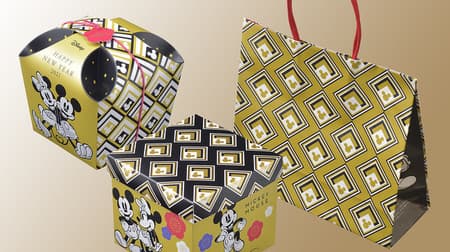 Ginza Cozy Corner Disney's New Year Limited Sweets Gift! The design theme is "Japanese modern"