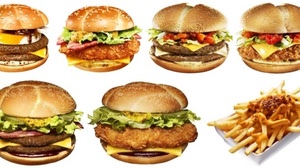 Mac "American Vintage" Start--"Cheese Sprinkle" Potato + 6 Burgers Appear One After Another