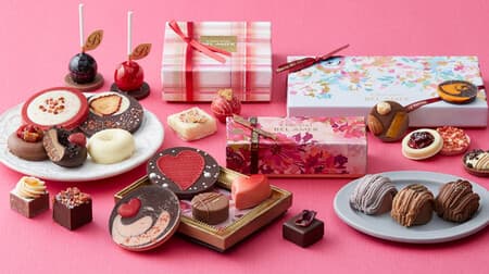 ベルアメール バレンタインを彩る新作チョコ！リンゴ飴のような「アップルショコラ」など