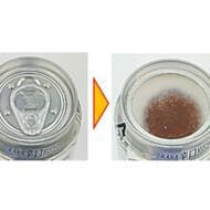 「アサヒスーパードライ 生ジョッキ缶」缶のふたを全開すると泡が自然に発生！