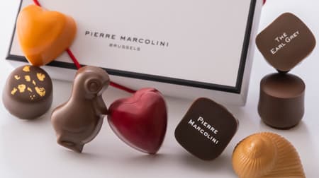 ピエール マルコリーニ バレンタイン＆ホワイトデーまとめ -- 真赤なハートのチョコが鮮やか！