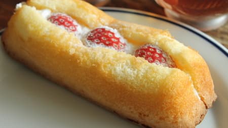 [Tasting] FamilyMart "Strawberry fluffy chiffon sandwich" is a fluffy princess-like cake