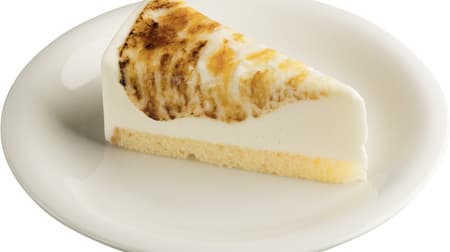 Sushiro's new sweet "Brurea Cheesecake" is roasted on the surface for a crispy texture!